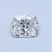 0.50 Carat D-SI1 Cushion Cut Natural Diamond 0.50 Carat D-SI1 Cushion Cut Natural Diamond