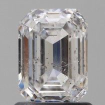 1.21 Carat D-I1 Emerald Cut Natural Diamond 1.21 Carat D-I1 Emerald Cut Natural Diamond