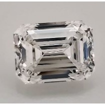 1.72 Carat G-VS2 Emerald Cut Natural Diamond