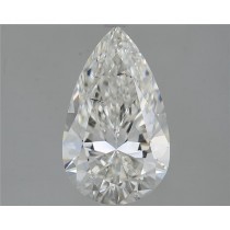 1.85 Carat H-SI1 Pear Shaped Natural Diamond 1.85 Carat H-SI1 Pear Shaped Natural Diamond