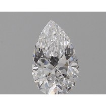 0.38 Carat D-VVS1 Pear Shaped Natural Diamond 0.38 Carat D-VVS1 Pear Shaped Natural Diamond