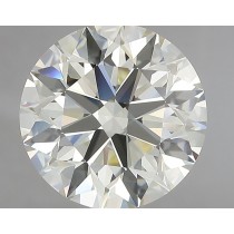 4.02 Carat K-VVS1 Round Natural Diamond