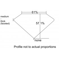 0.93 Carat F-VS1 Oval Natural Diamond 0.93 Carat F-VS1 Oval Natural Diamond