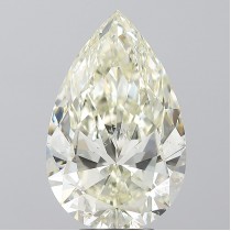 6.02 Carat K-SI1 Pear Shaped Natural Diamond 6.02 Carat K-SI1 Pear Shaped Natural Diamond