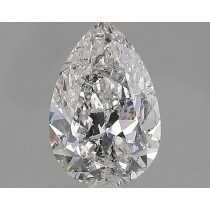 1.54 Carat G-I1 Pear Shaped Natural Diamond