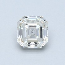 0.62 Carat J-VS1 Asscher Cut Natural Diamond