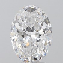 3.03 Carat D-SI2 Oval Natural Diamond