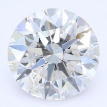 Lab Created 1.87 Carat G-SI2 Round Diamond