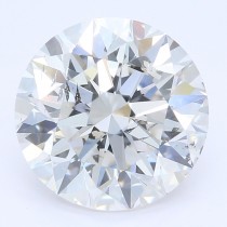 Lab Created 1.84 Carat G-SI2 Round Diamond