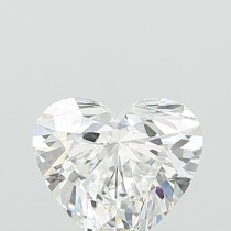 Lab Created 1.62 Carat E-VS1 Heart Shaped Diamond