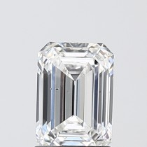 Lab Created 1.58 Carat E-VS2 Emerald Cut Diamond