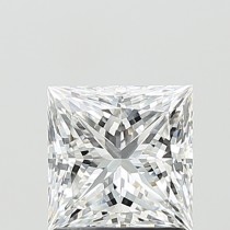 Lab Created 1.61 Carat E-VS1 Princess Cut Diamond