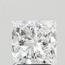 Lab Created 2.09 Carat D-VS1 Princess Cut Diamond