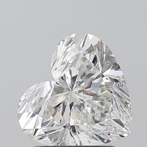 1.61 Carat D-SI1 Heart Shaped Natural Diamond