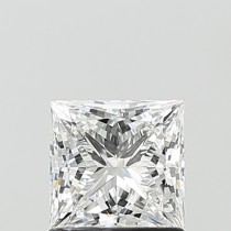 Lab Created 1.13 Carat E-VVS2 Princess Cut Diamond Certified By IGI