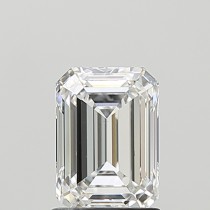 Lab Created 1.60 Carat F-VS2 Emerald Cut Diamond