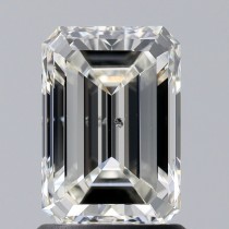 1.40 Carat H-SI2 Emerald Cut Natural Diamond 1.40 Carat H-SI2 Emerald Cut Natural Diamond