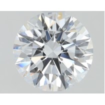 Lab Created 1.45 Carat D-VVS2 Round Diamond