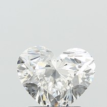 Lab Created 1.63 Carat E-VS1 Heart Shaped Diamond Lab Created 1.63 Carat E-VS1 Heart Shaped Diamond