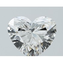 Lab Created 1.55 Carat F-VVS2 Heart Shaped Diamond Lab Created 1.55 Carat F-VVS2 Heart Shaped Diamond