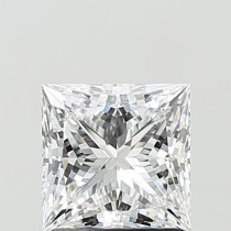 Lab Created 1.63 Carat D-VVS2 Princess Cut Diamond Lab Created 1.63 Carat D-VVS2 Princess Cut Diamond