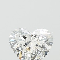 Lab Created 1.61 Carat F-VVS2 Heart Shaped Diamond