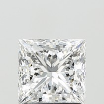 Lab Created 1.65 Carat F-VS1 Princess Cut Diamond