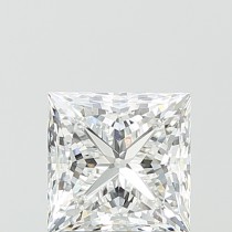 Lab Created 2.18 Carat F-VVS2 Princess Cut Diamond