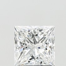 Lab Created 1.64 Carat D-VS1 Princess Cut Diamond