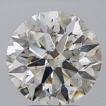 5.05 Carat J-SI2 Round Natural Diamond 5.05 Carat J-SI2 Round Natural Diamond