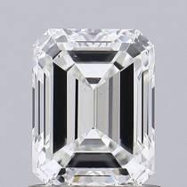 1.02 Carat G-SI1 Emerald Cut Natural Diamond