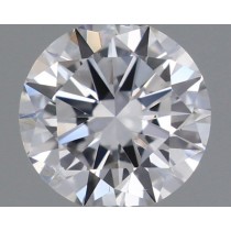 0.40 Carat D-SI1 Round Natural Diamond