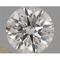 0.40 Carat I-VS1 Round Natural Diamond Certified By GIA 0.40 Carat I-VS1 Round Natural Diamond Certified By GIA