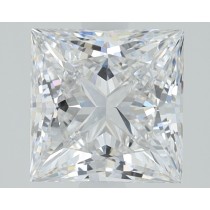 Lab Created 1.61 Carat D-VS1 Princess Cut Diamond