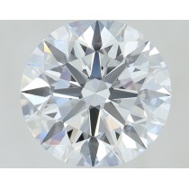 Lab Created 1.43 Carat E-VVS1 Round Diamond
