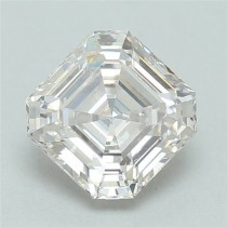 Lab Created 1.28 Carat H-VS1 Asscher Cut Diamond Lab Created 1.28 Carat H-VS1 Asscher Cut Diamond
