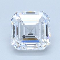 Lab Created 1.03 Carat E-VVS1 Asscher Cut Diamond Lab Created 1.03 Carat E-VVS1 Asscher Cut Diamond
