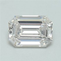 Lab Created 1.59 Carat H-SI1 Emerald Cut Diamond Lab Created 1.59 Carat H-SI1 Emerald Cut Diamond
