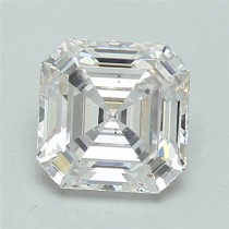 Lab Created 1.02 Carat H-SI1 Asscher Cut Diamond Lab Created 1.02 Carat H-SI1 Asscher Cut Diamond