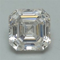 Lab Created 1.23 Carat I-VS1 Asscher Cut Diamond Lab Created 1.23 Carat I-VS1 Asscher Cut Diamond