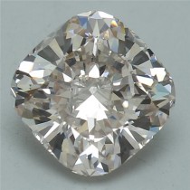 Lab Created 2.28 Carat J-VS1 Cushion Cut Diamond Lab Created 2.28 Carat J-VS1 Cushion Cut Diamond