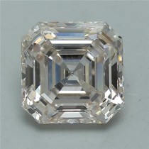 Lab Created 2.16 Carat J-VS2 Asscher Cut Diamond Lab Created 2.16 Carat J-VS2 Asscher Cut Diamond