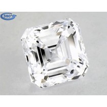 3.01 Carat H-VS1 Asscher Cut Natural Diamond 3.01 Carat H-VS1 Asscher Cut Natural Diamond