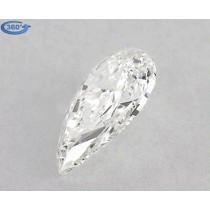 0.96 Carat E-SI2 Pear Shaped Natural Diamond