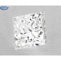 0.58 Carat E-VS2 Princess Cut Natural Diamond