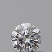 0.33 Carat F-VVS1 Round Natural Diamond Certified By GIA