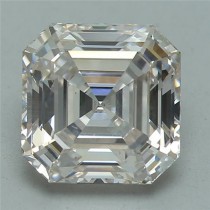Lab Created 2.31 Carat I-VS1 Asscher Cut Diamond Lab Created 2.31 Carat I-VS1 Asscher Cut Diamond