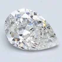 3.01 Carat I-I1 Pear Shaped Natural Diamond 3.01 Carat I-I1 Pear Shaped Natural Diamond
