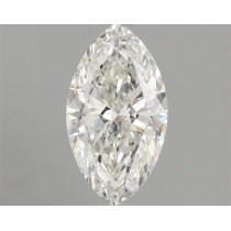 0.90 Carat H-SI2 Marquise Cut Natural Diamond Certified By IGI