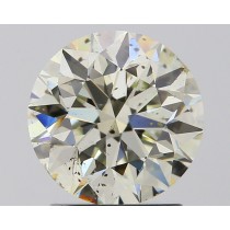 1.90 Carat J-SI2 Round Natural Diamond 1.90 Carat J-SI2 Round Natural Diamond